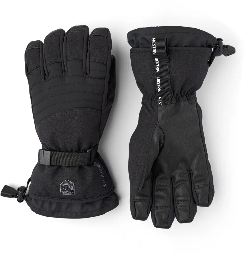 Hestra Perform Gore-Tex Mens Ski Gloves - Black